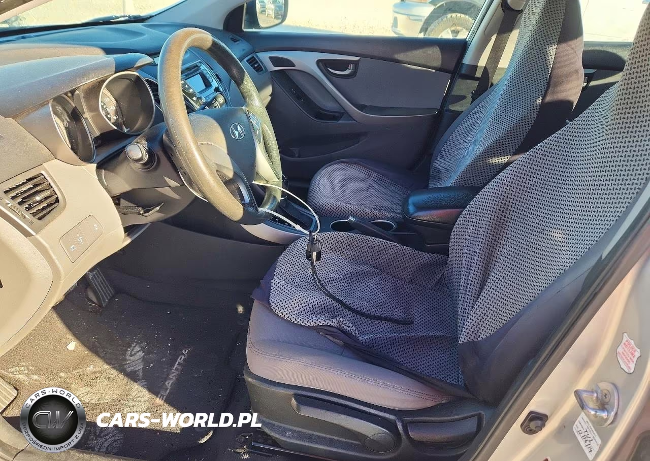 2014 Hyundai Elantra Se VIN:5NPDH4AE1EH483617 - 7
