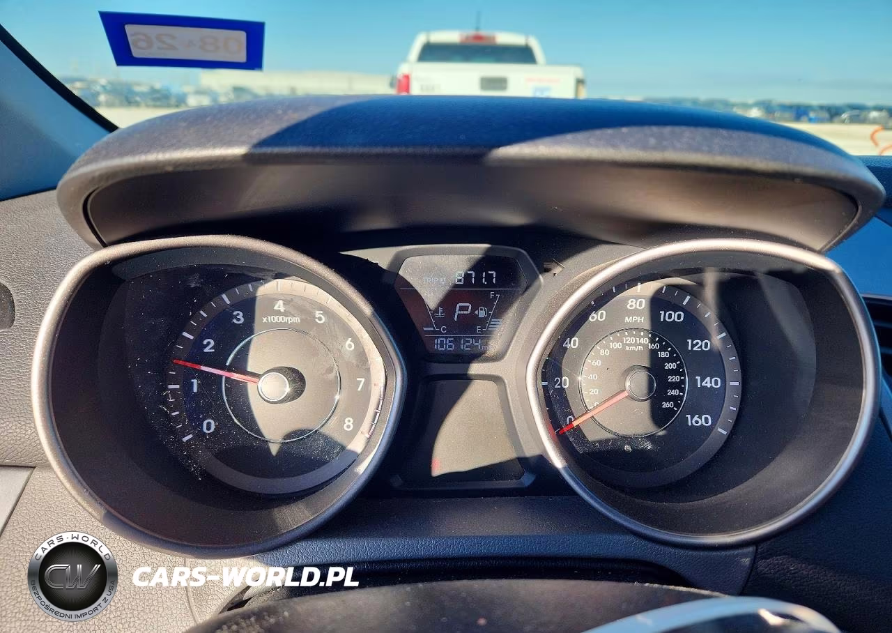 2014 Hyundai Elantra Se VIN:5NPDH4AE1EH483617 - 9