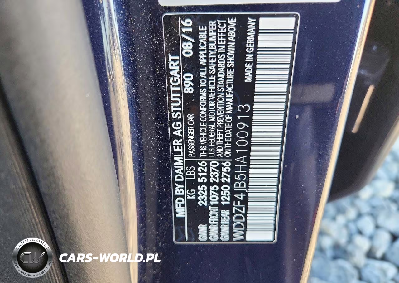 2017 Mercedes-Benz E 300 VIN:WDDZF4JB5HA100913 - 12