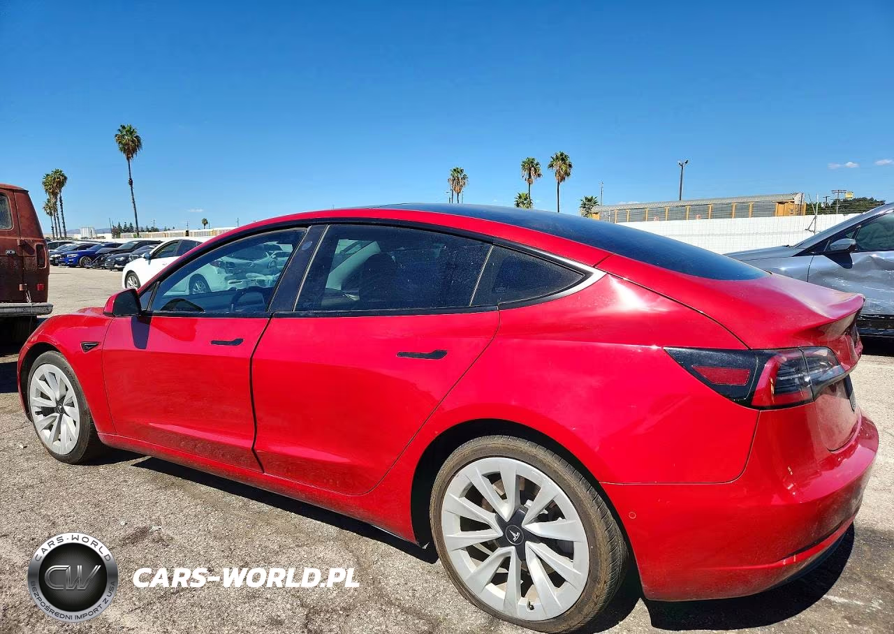 2022 Tesla Model 3 VIN:5YJ3E1EB4NF191672 - 2