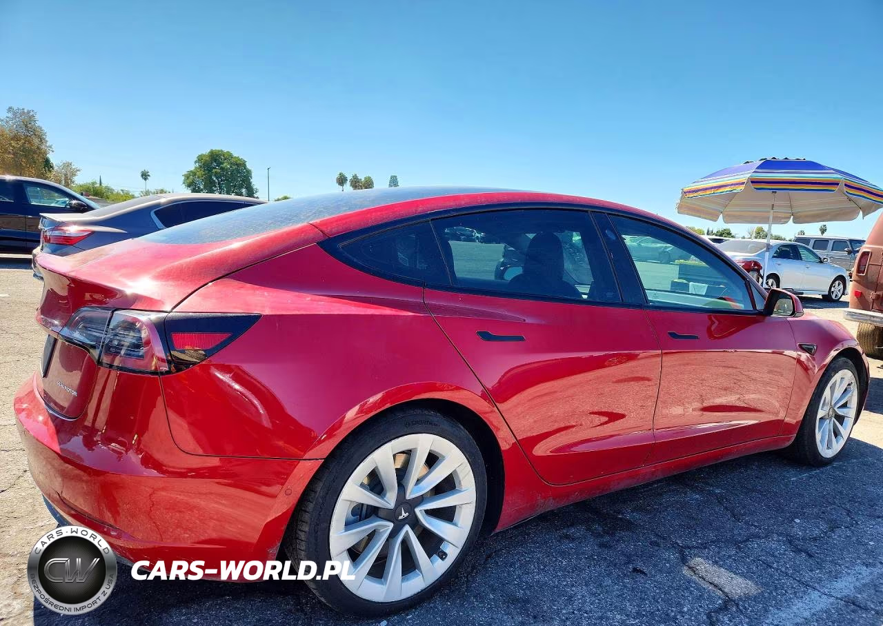 2022 Tesla Model 3 VIN:5YJ3E1EB4NF191672 - 3