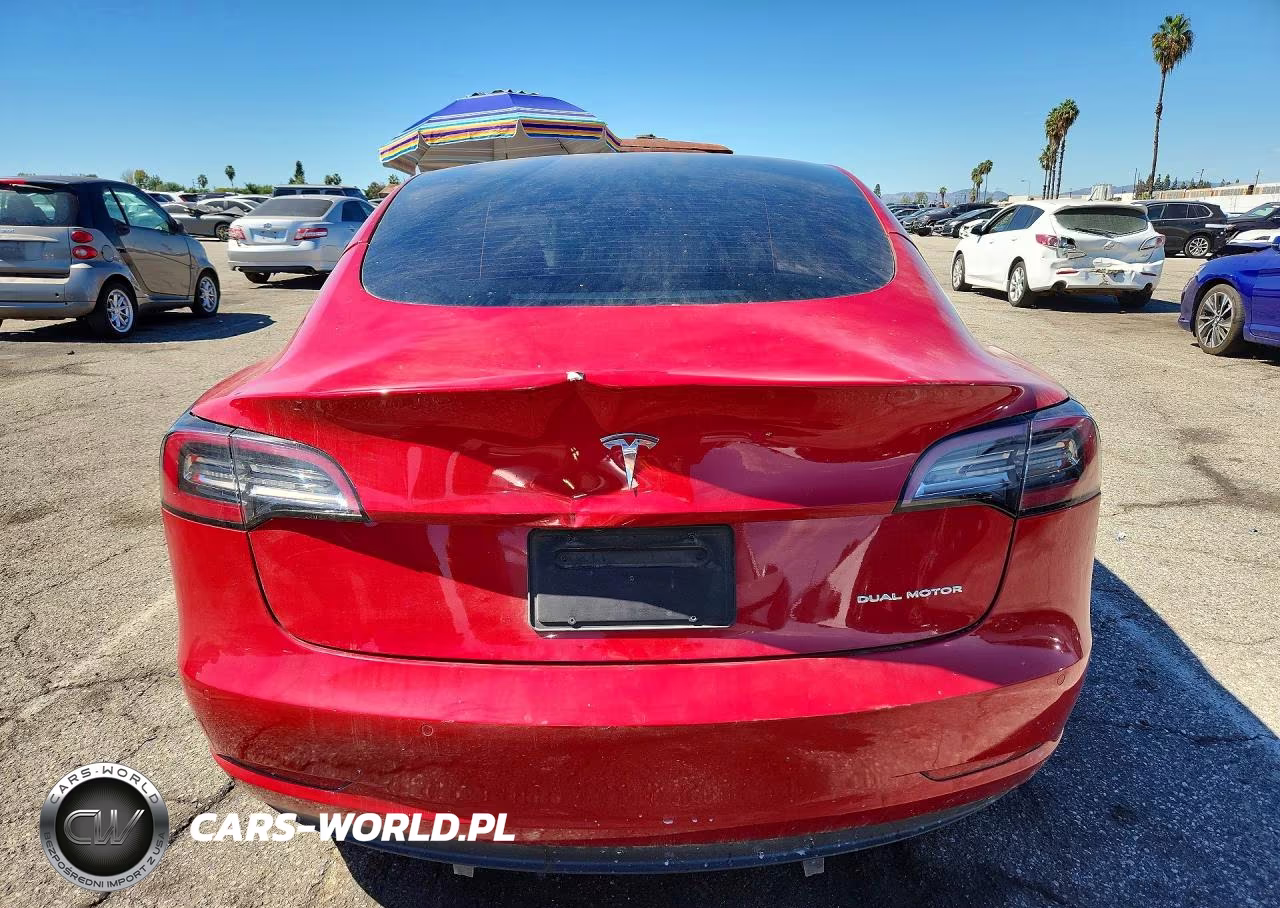 2022 Tesla Model 3 VIN:5YJ3E1EB4NF191672 - 6