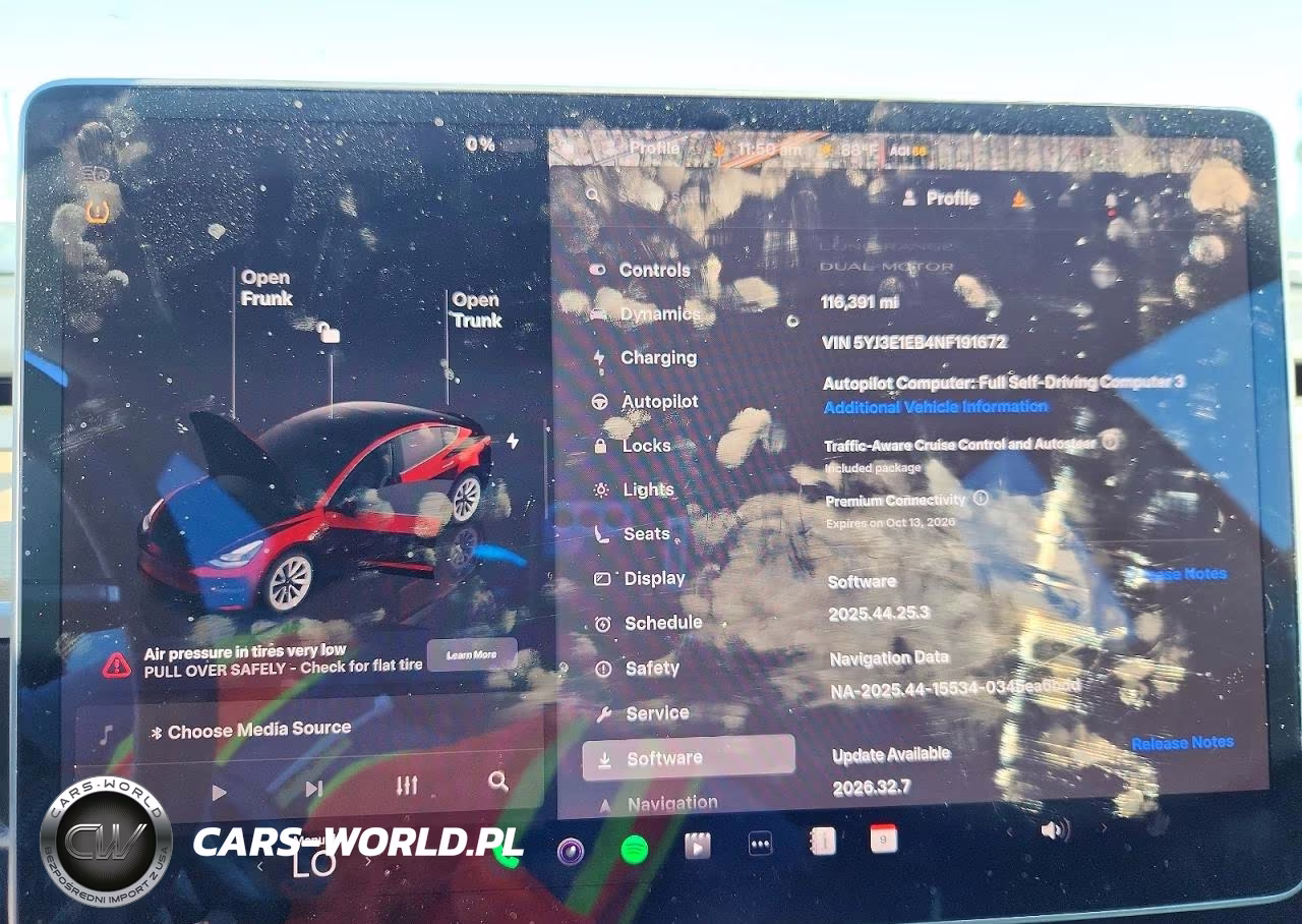 2022 Tesla Model 3 VIN:5YJ3E1EB4NF191672 - 9