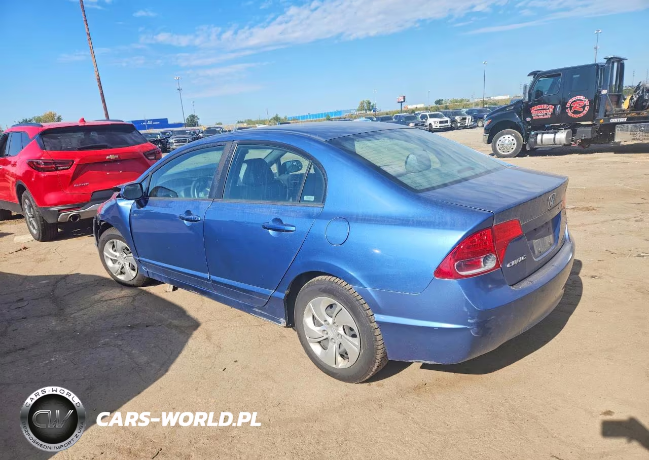 2008 Honda Civic Lx VIN:1HGFA16538L093592 - 2