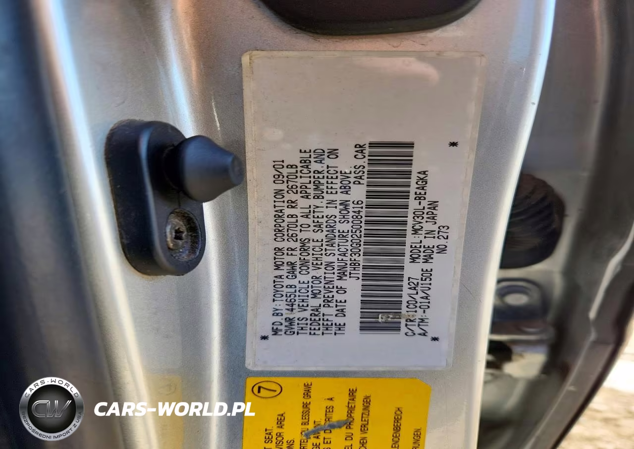2002 Lexus Es 300 VIN:JTHBF30G025008416 - 13