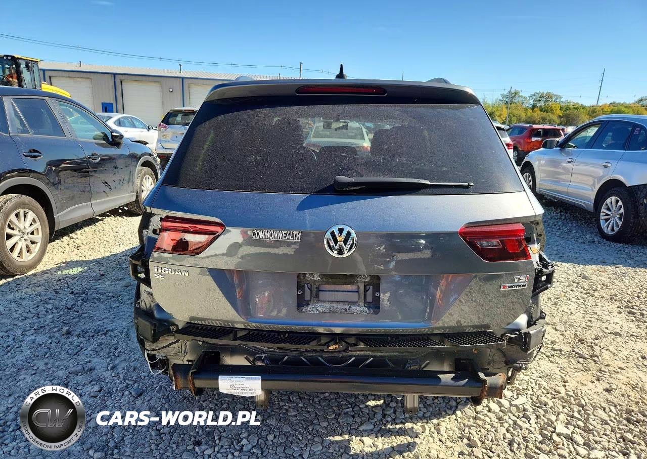 2018 Volkswagen Tiguan Se VIN:3VV2B7AX3JM125890 - 6