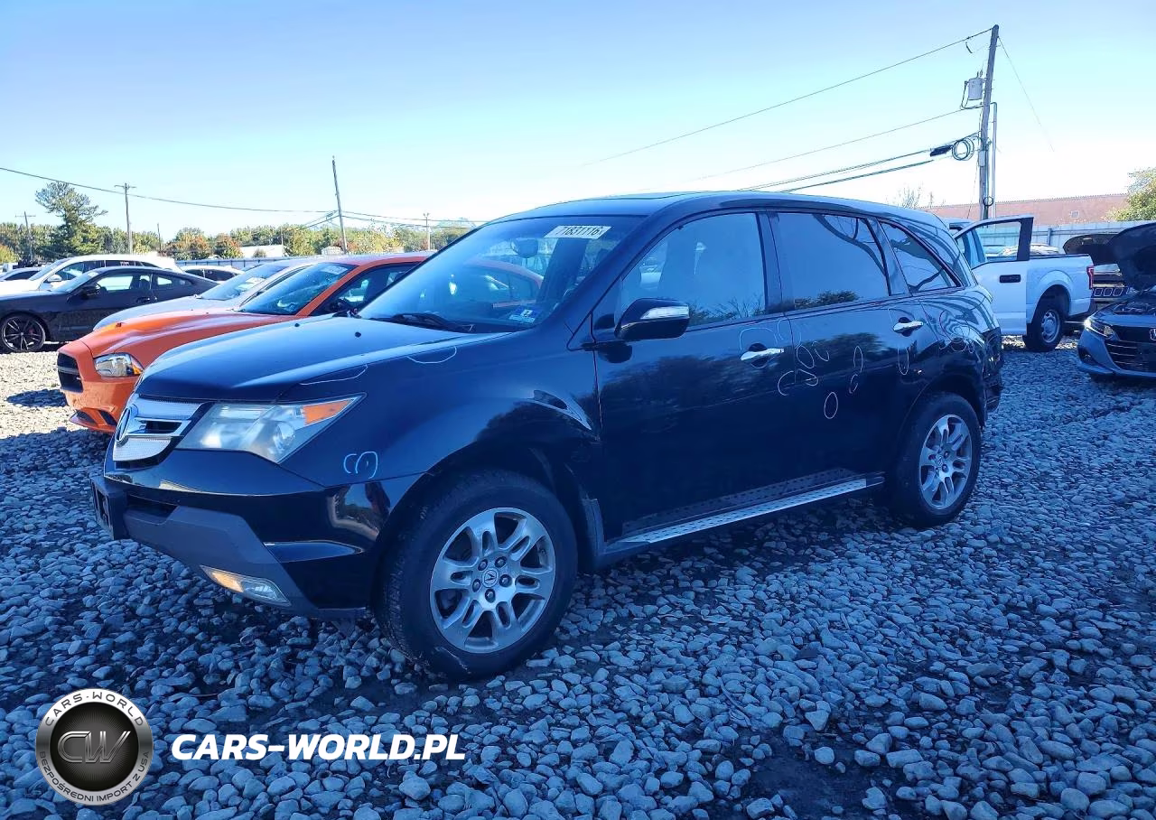 2008 Acura Mdx Technology VIN:2HNYD28638H552816 - 1