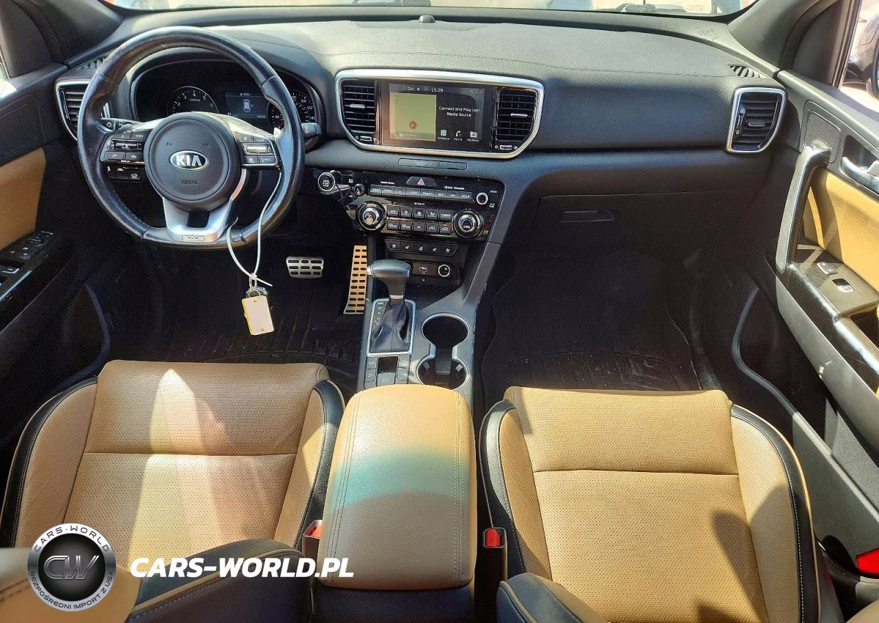 2021 Kia Sportage Sx VIN:KNDPR3A6XM7871395 - 8