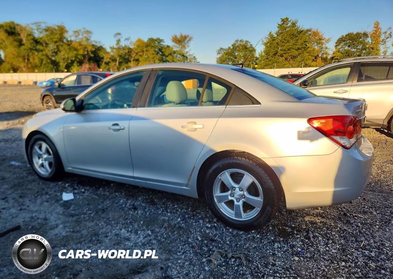 2012 Chevrolet Cruze Lt VIN:1G1PF5SC8C7389203 - 2