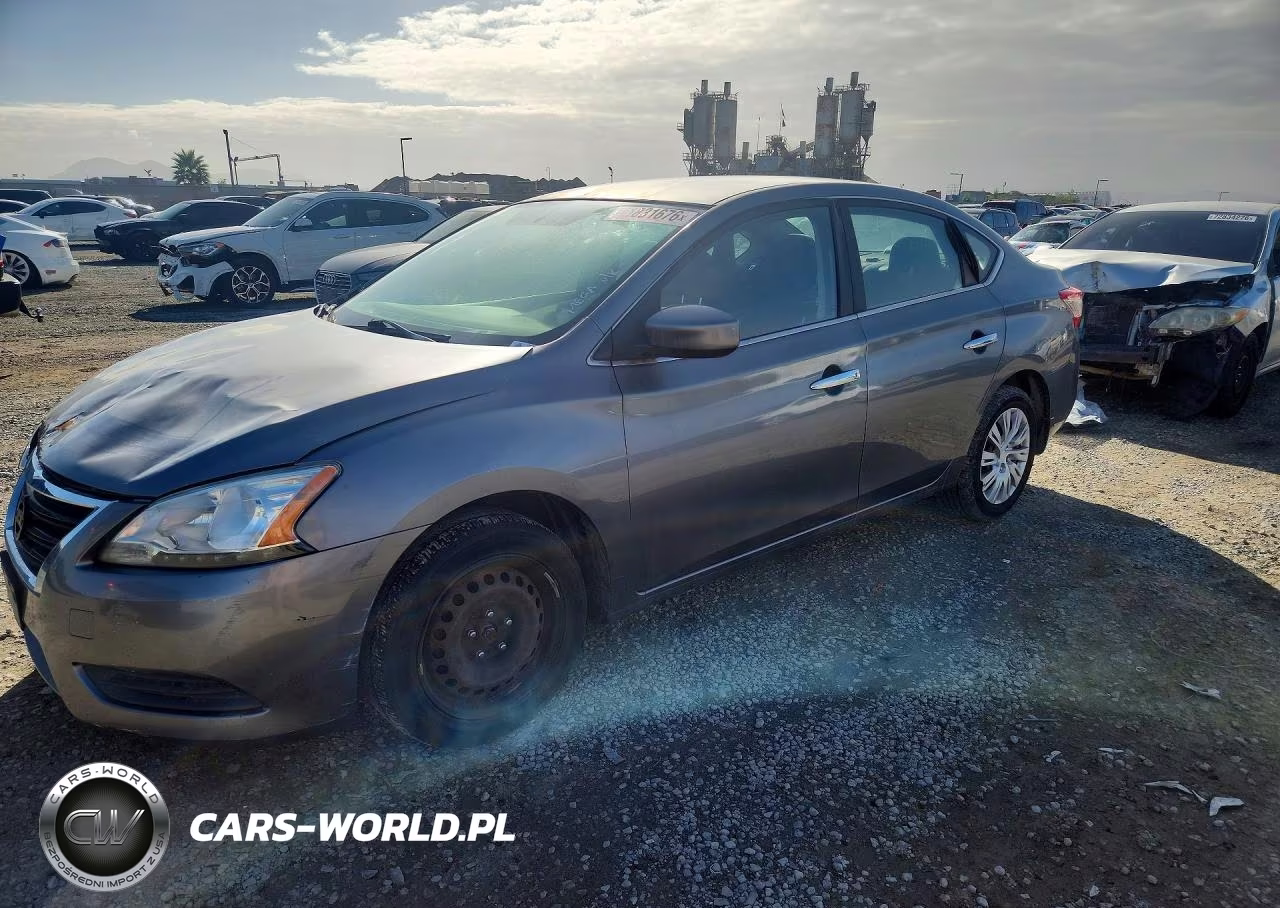 2015 Nissan Sentra S VIN:3N1AB7AP3FY368578 - 1