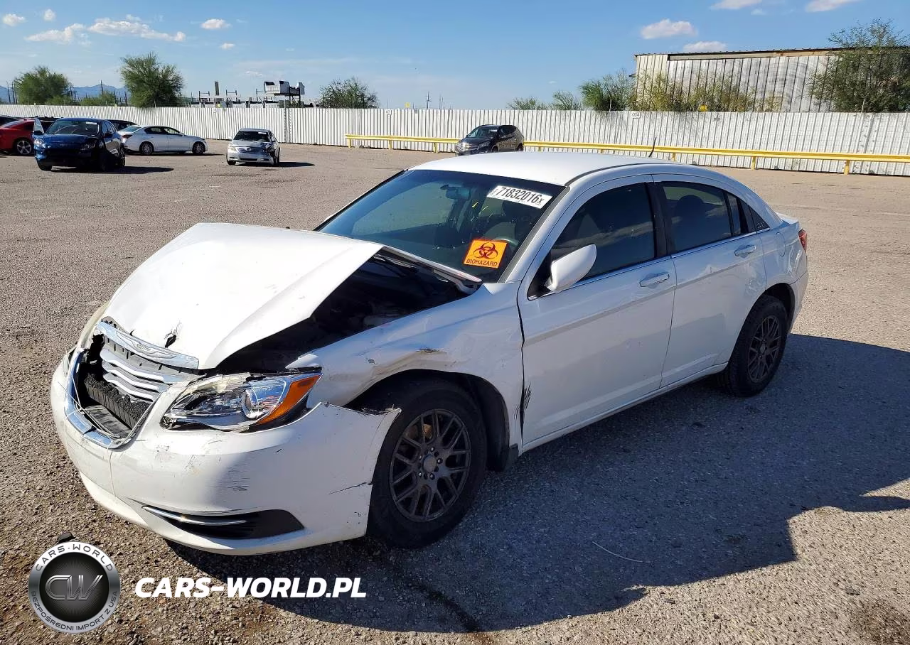 2014 Chrysler 200 Lx VIN:1C3CCBAB4EN168061 - 1