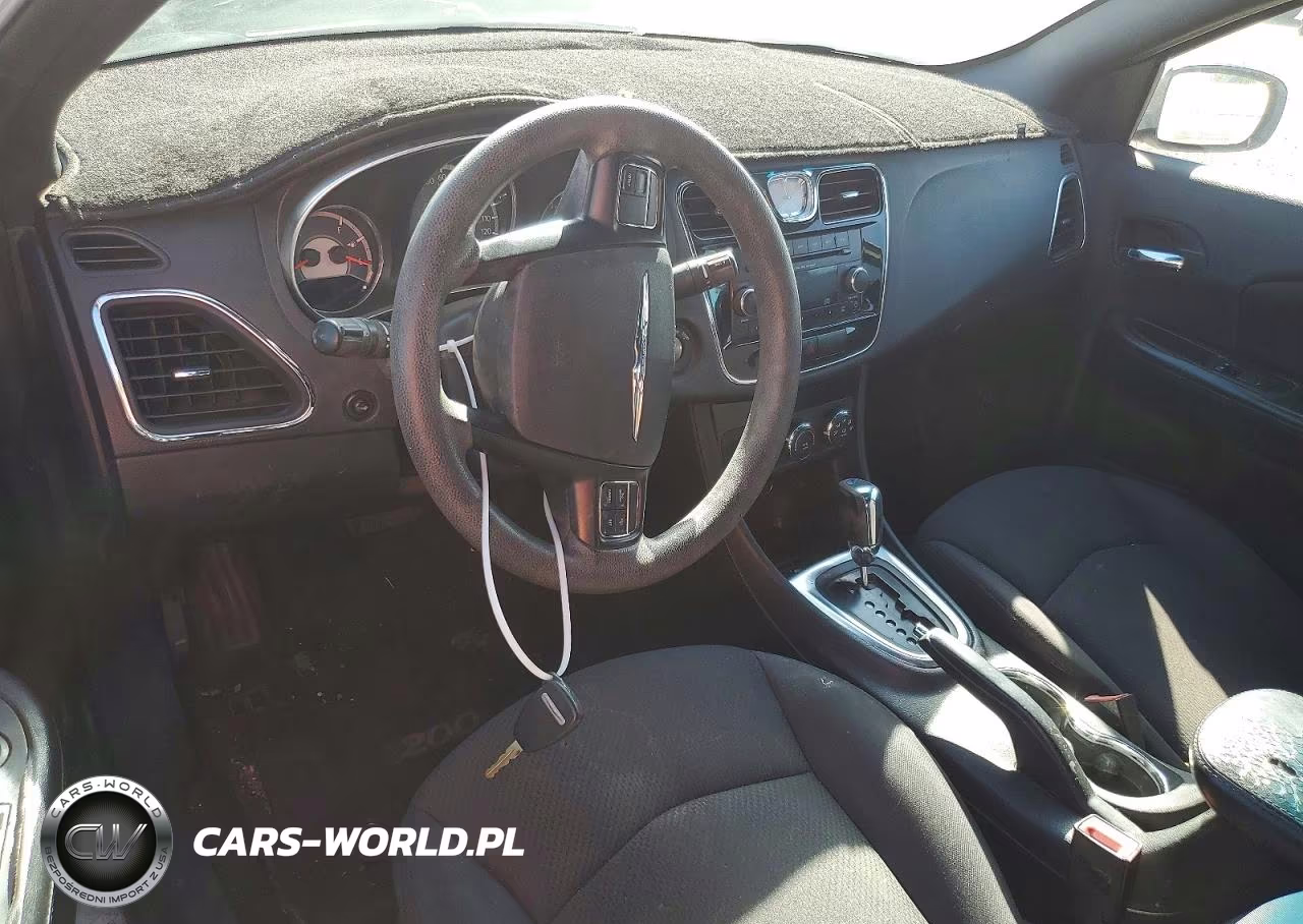 2014 Chrysler 200 Lx VIN:1C3CCBAB4EN168061 - 8