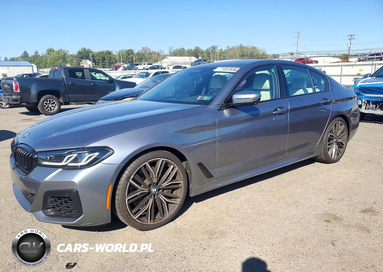 2021 BMW M550Xi VIN:WBA13BK03MCG04585 - 1