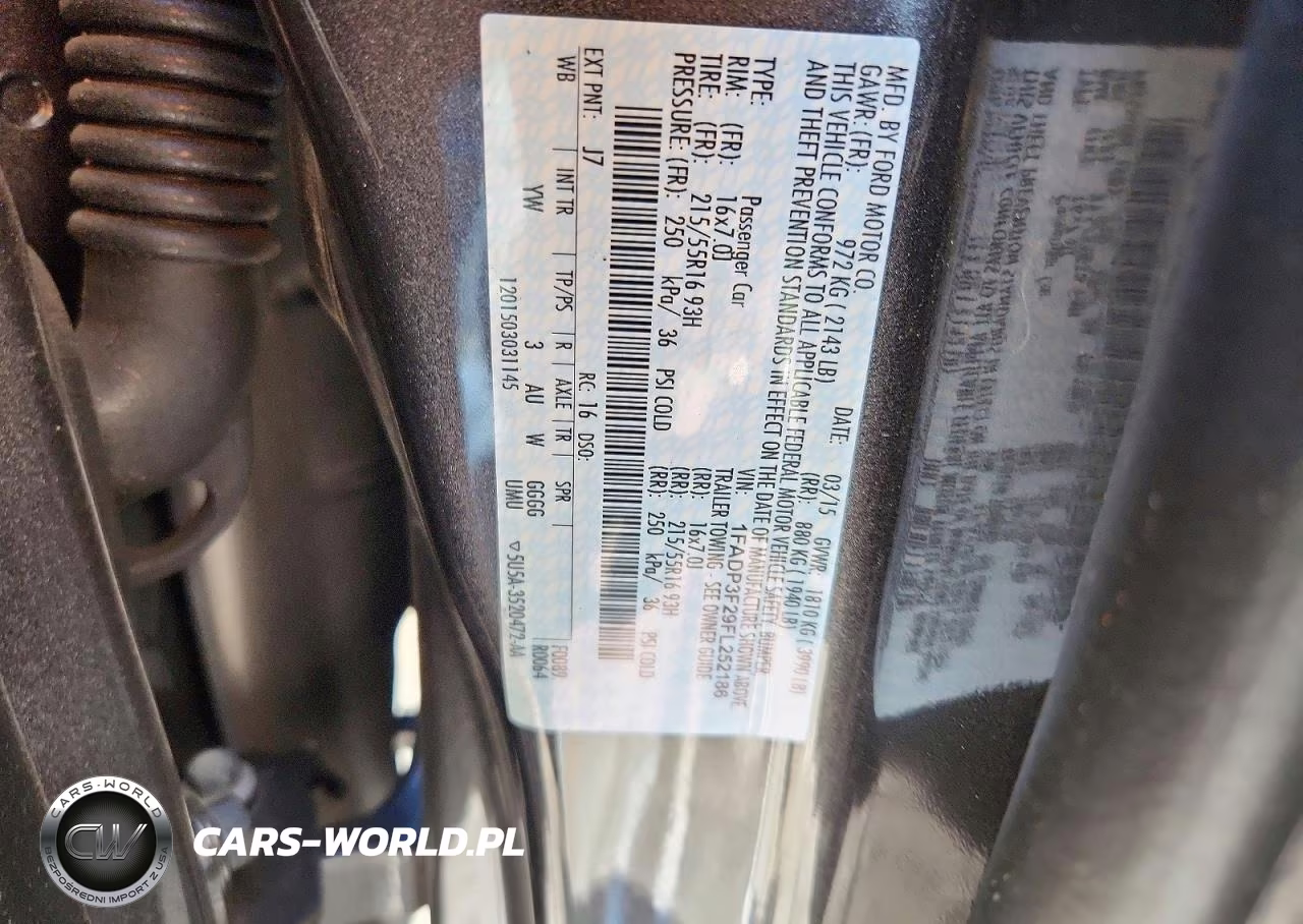 2015 Ford Focus Se VIN:1FADP3F29FL252186 - 12