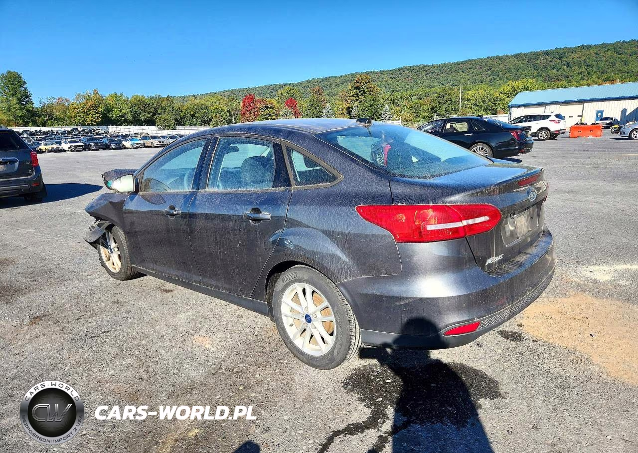 2015 Ford Focus Se VIN:1FADP3F29FL252186 - 2