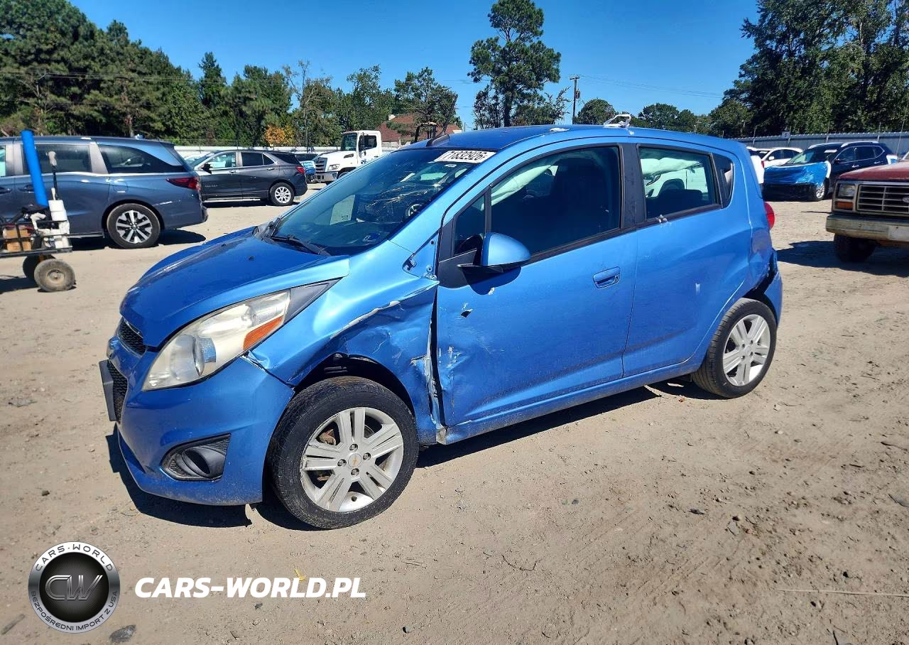 2013 Chevrolet Spark Ls VIN:KL8CA6S9XDC507817 - 1