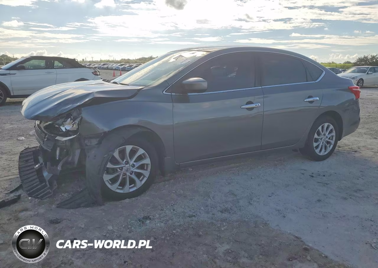 2018 Nissan Sentra Sv VIN:3N1AB7AP2JL635702 - 1