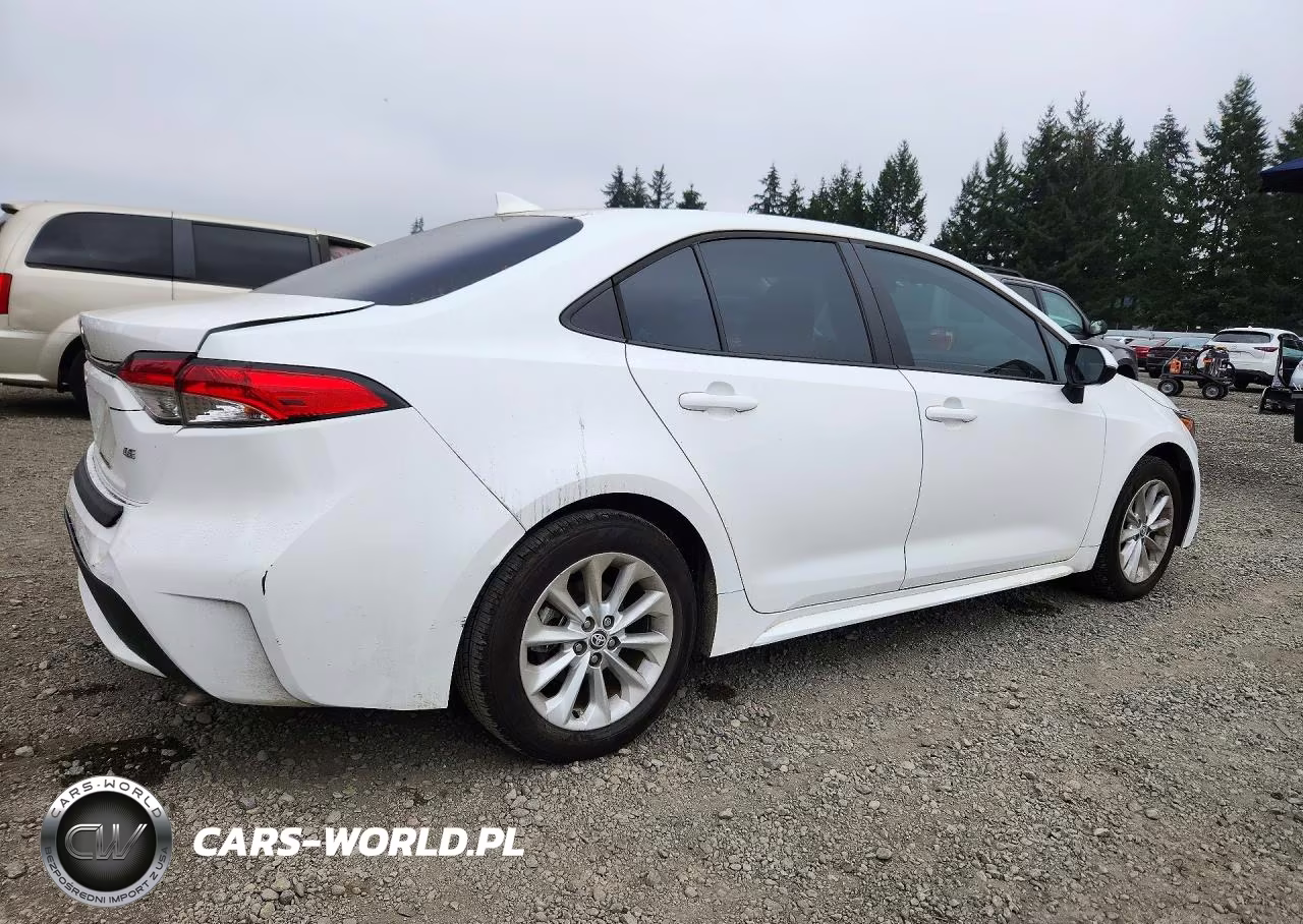 2021 Toyota Corolla Le VIN:5YFVPMAE4MP229554 - 3