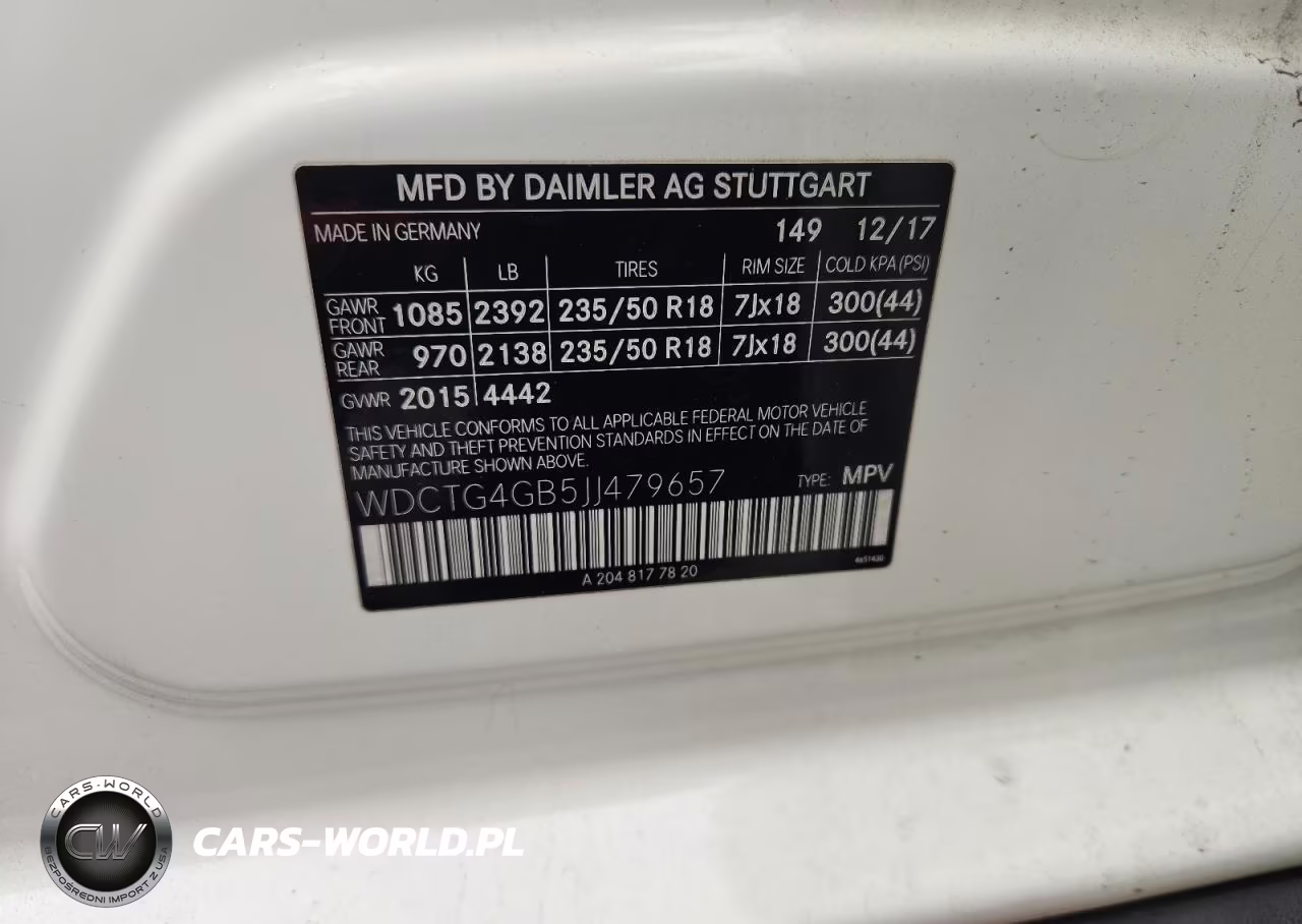 2018 Mercedes-Benz Gla 250 4Matic VIN:WDCTG4GB5JJ479657 - 13