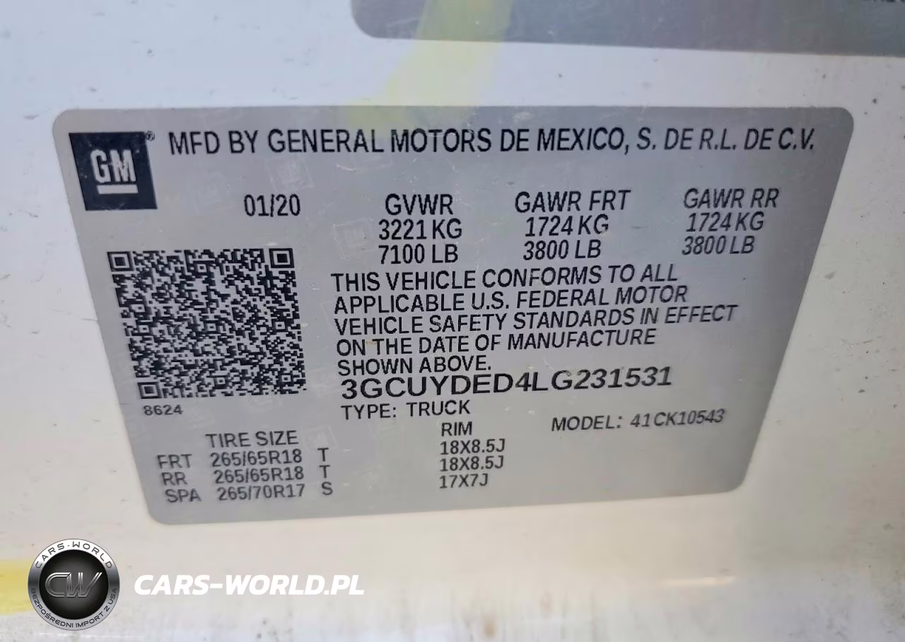 2020 Chevrolet Silverado K1500 Lt VIN:3GCUYDED4LG231531 - 13