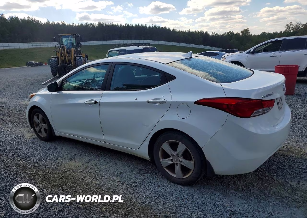2013 Hyundai Elantra Gls VIN:5NPDH4AE4DH396289 - 2