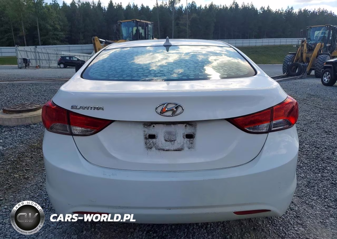 2013 Hyundai Elantra Gls VIN:5NPDH4AE4DH396289 - 6
