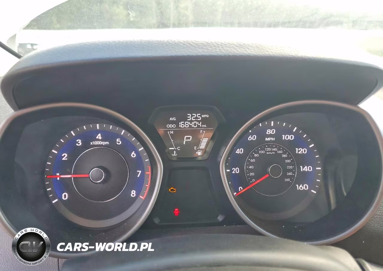 2013 Hyundai Elantra Gls VIN:5NPDH4AE4DH396289 - 9