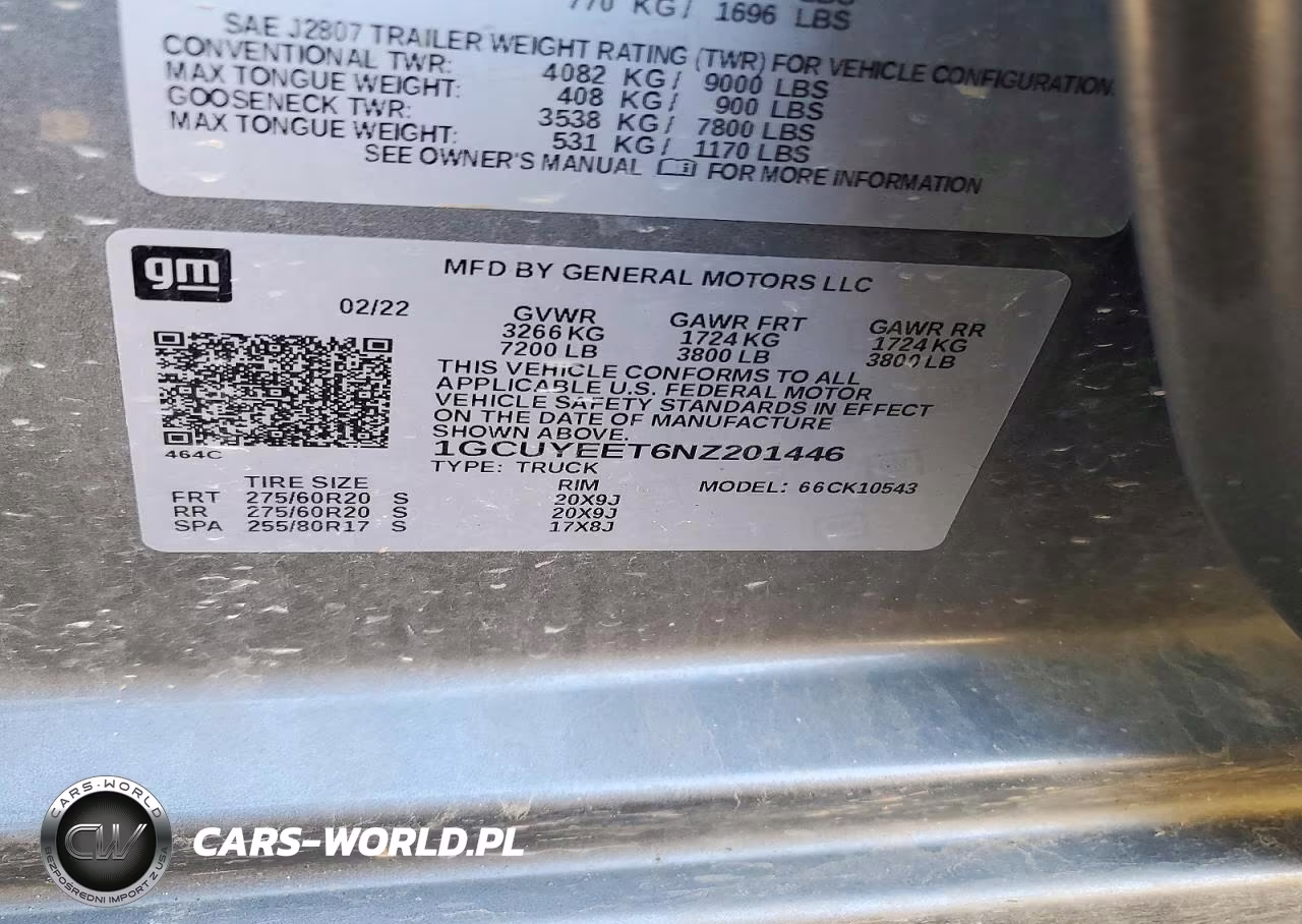 2022 Chevrolet Silverado Ltd K1500 Rst VIN:1GCUYEET6NZ201446 - 12