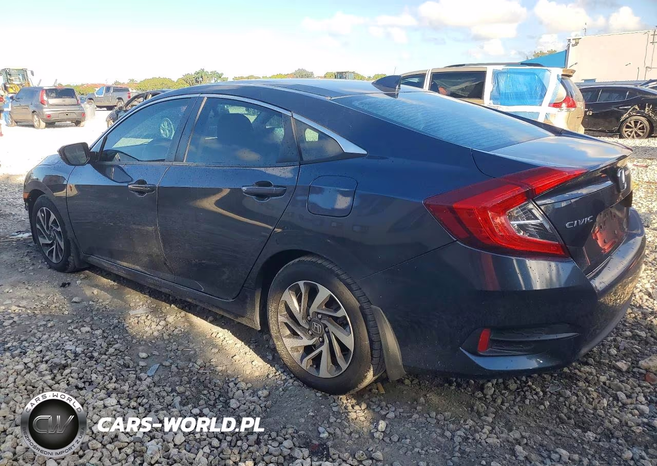 2017 Honda Civic Ex VIN:19XFC2F70HE006241 - 2