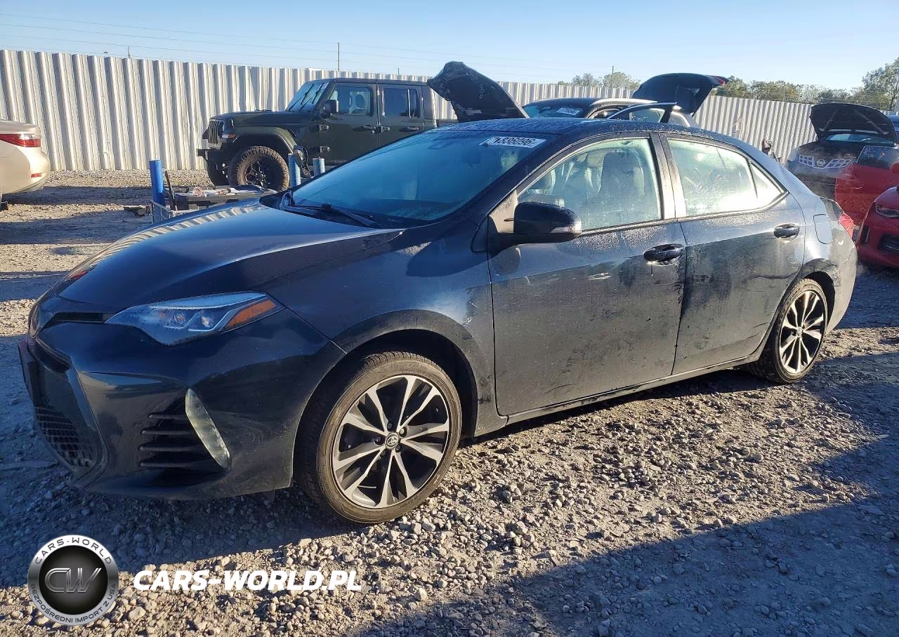 2019 Toyota Corolla Se VIN:2T1BURHE0KC141032 - 1