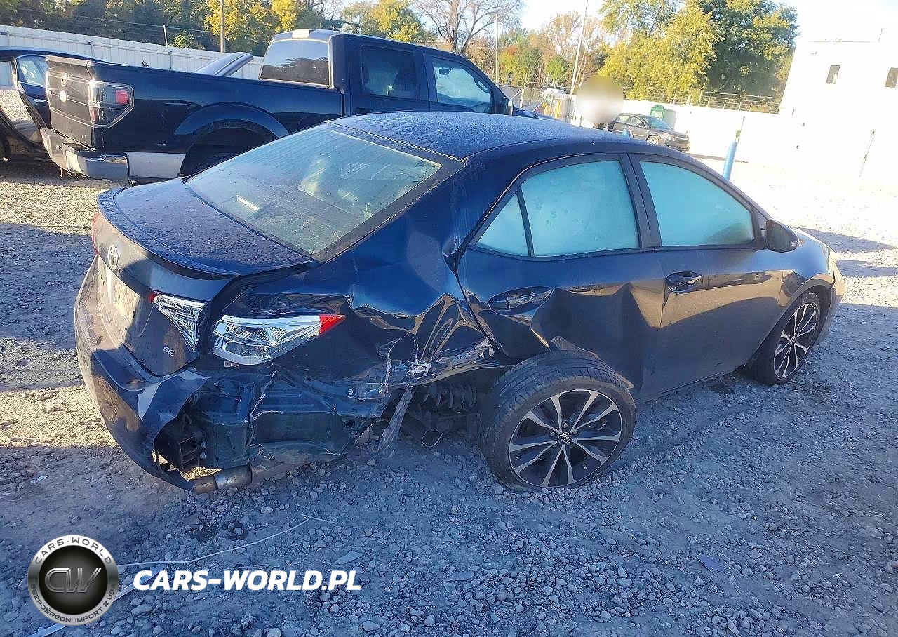 2019 Toyota Corolla Se VIN:2T1BURHE0KC141032 - 3