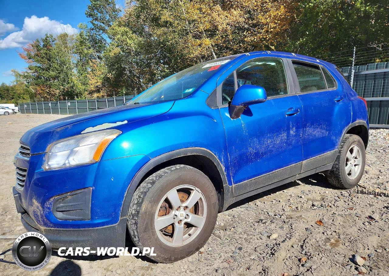 2016 Chevrolet Trax Ls VIN:KL7CJNSB9GB761059 - 1