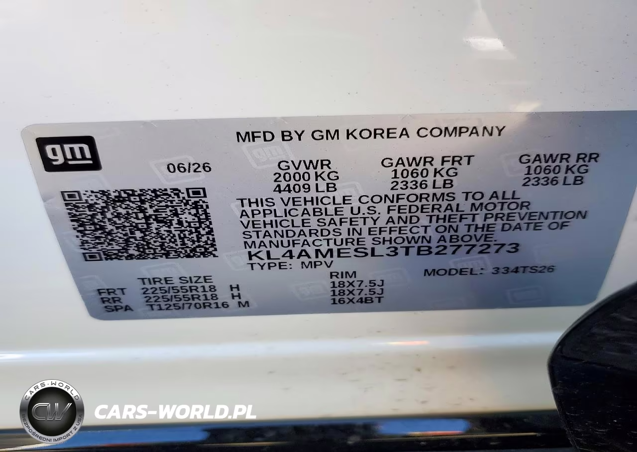 2026 Buick Encore Gx Sport Touring VIN:KL4AMESL3TB277273 - 13