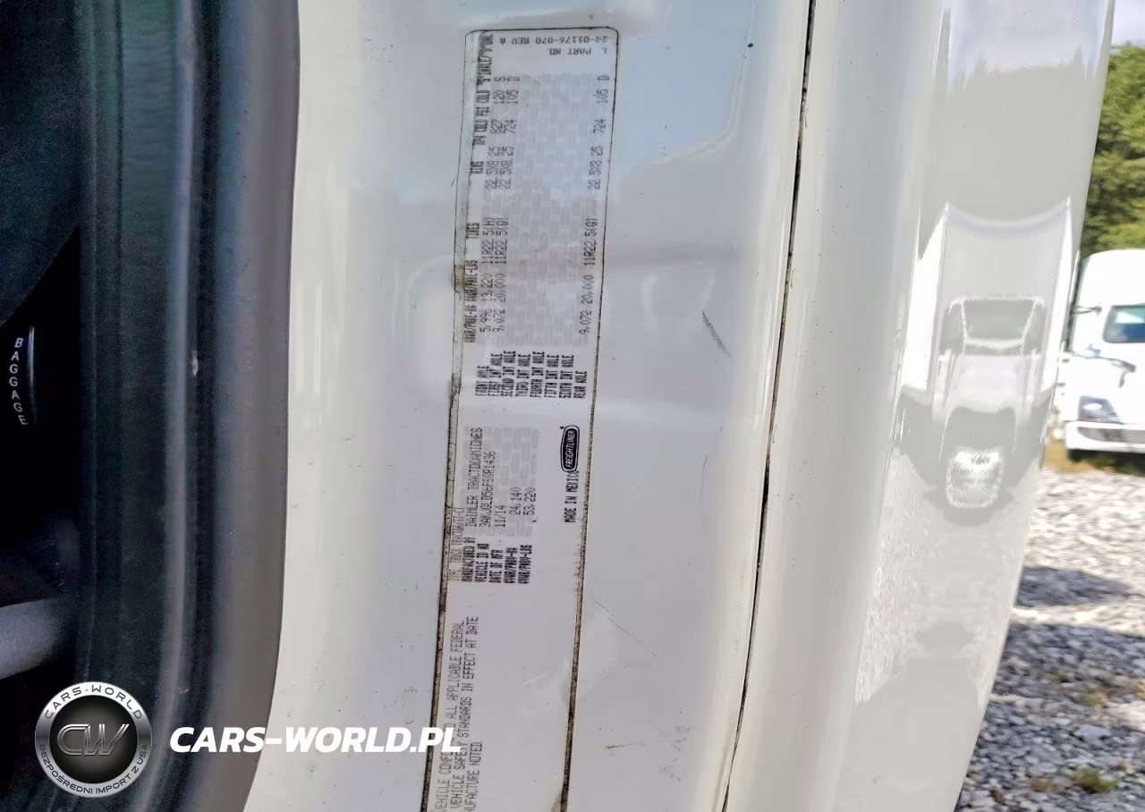 2015 Freightliner Cascadia 125 VIN:3AKJGLD56FSGR1436 - 12