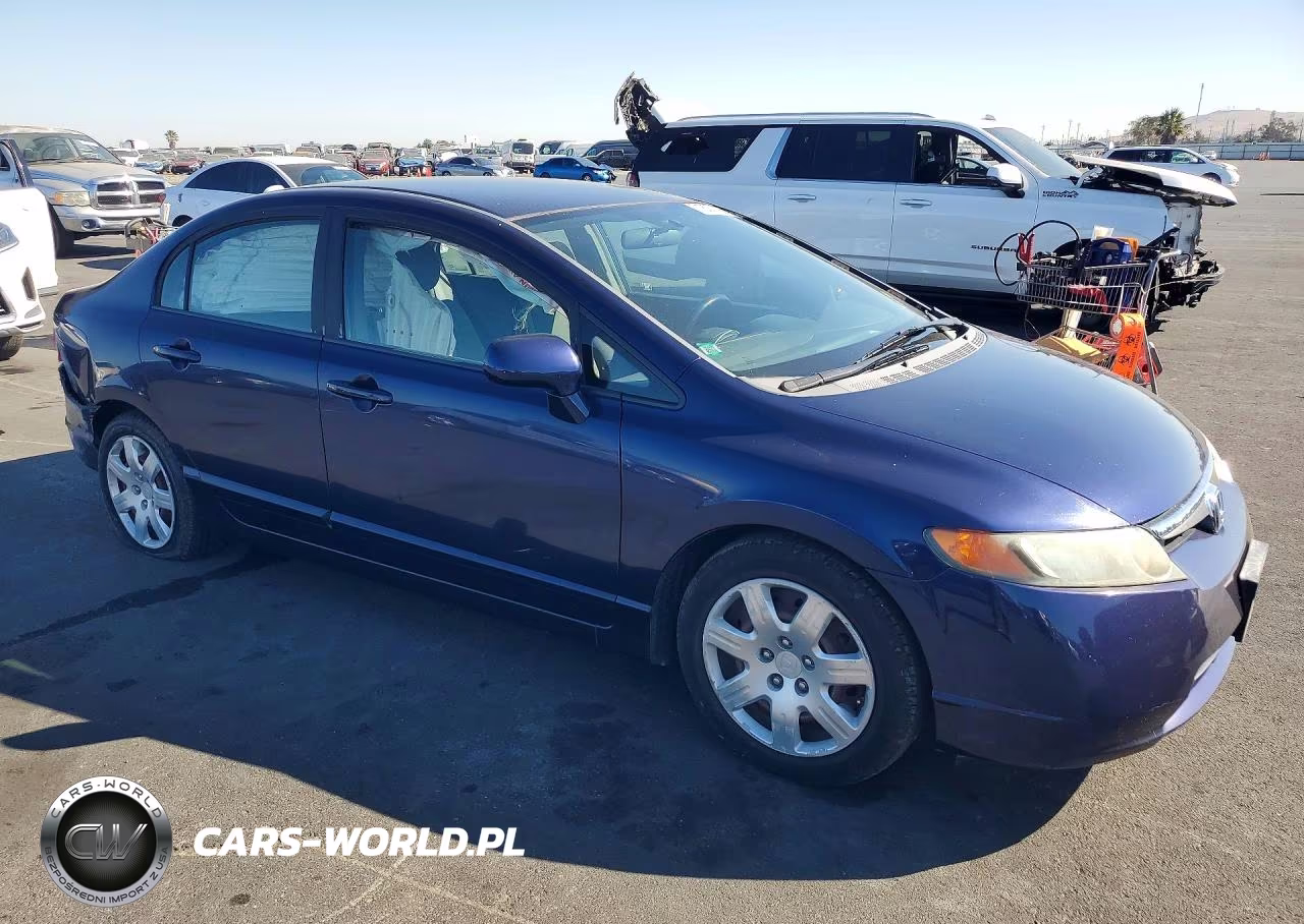 2008 Honda Civic Lx VIN:1HGFA165X8L061206 - 4