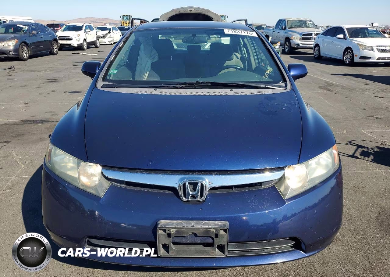 2008 Honda Civic Lx VIN:1HGFA165X8L061206 - 5