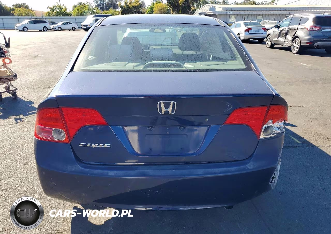 2008 Honda Civic Lx VIN:1HGFA165X8L061206 - 6
