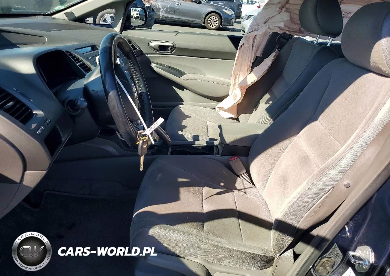2008 Honda Civic Lx VIN:1HGFA165X8L061206 - 7