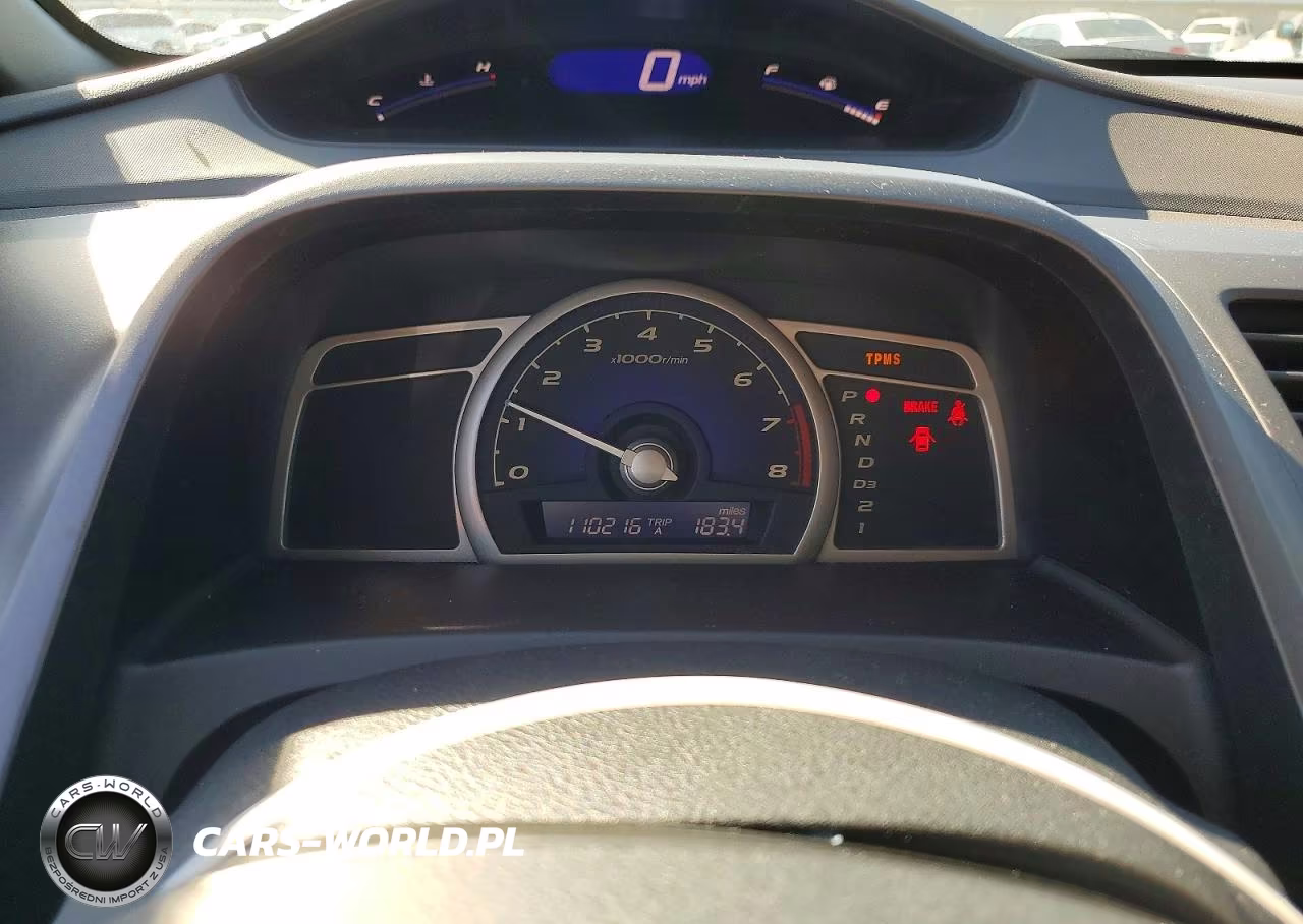 2008 Honda Civic Lx VIN:1HGFA165X8L061206 - 9