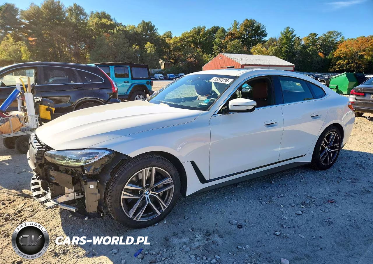 2022 BMW 430I Gran Coupe VIN:WBA63AV09NFM11205 - 1