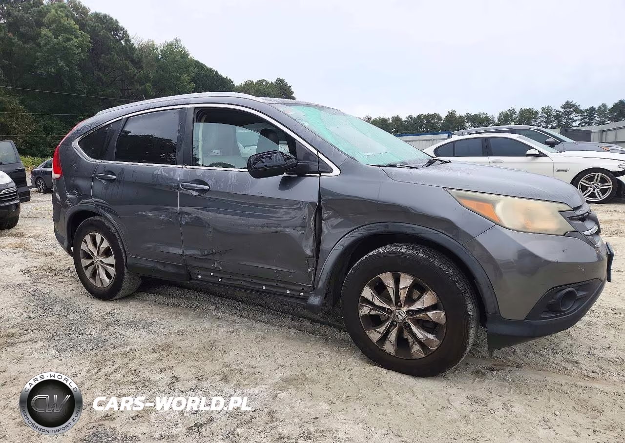 2013 Honda Cr-V Exl VIN:2HKRM4H75DH602003 - 4