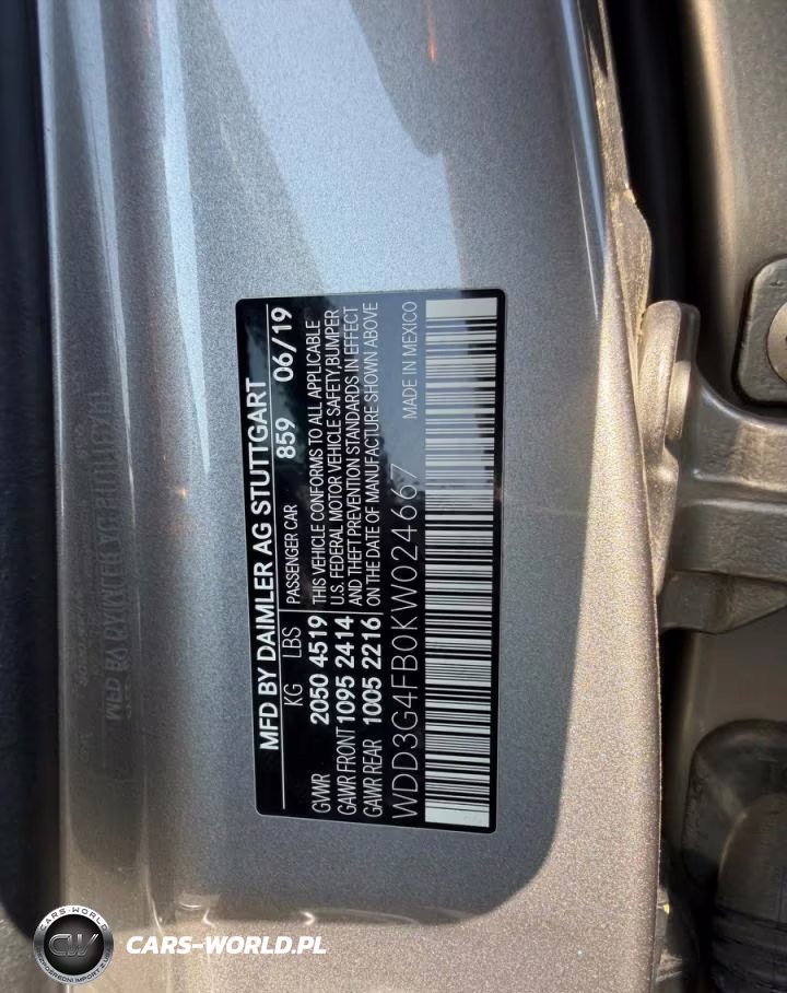 2019 Mercedes-Benz A 220 4Matic VIN:WDD3G4FB0KW024667 - 10