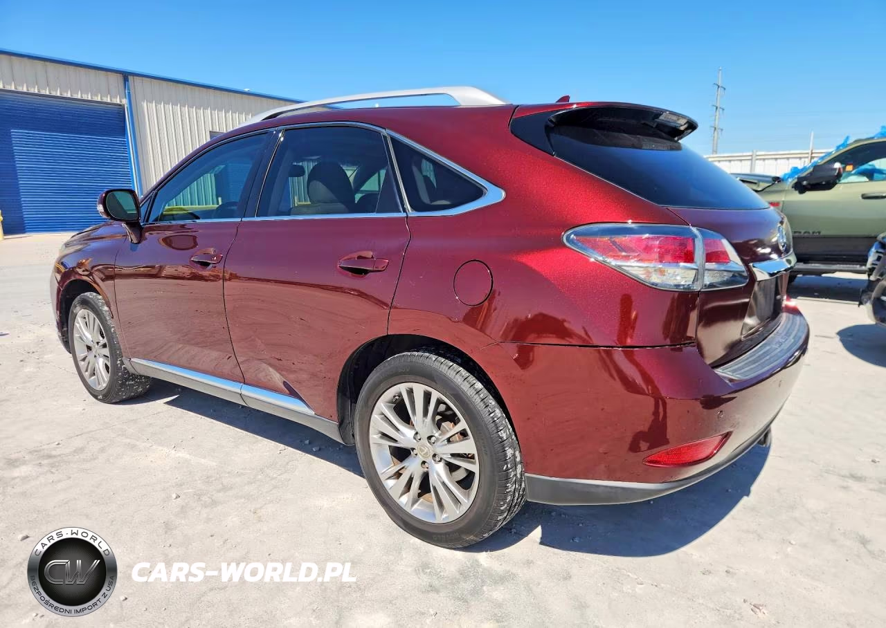 2013 Lexus Rx 350 VIN:2T2ZK1BA7DC105171 - 2
