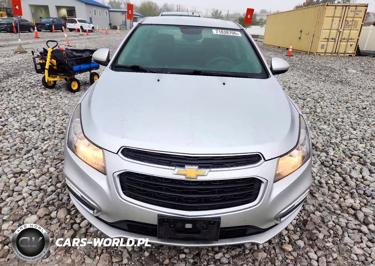 2015 Chevrolet Cruze Lt VIN:1G1PC5SB3F7192833 - 5