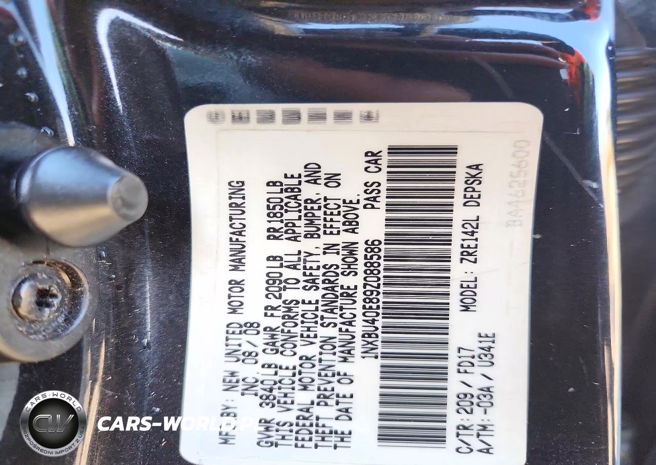 2009 Toyota Corolla S VIN:1NXBU40E89Z088586 - 12