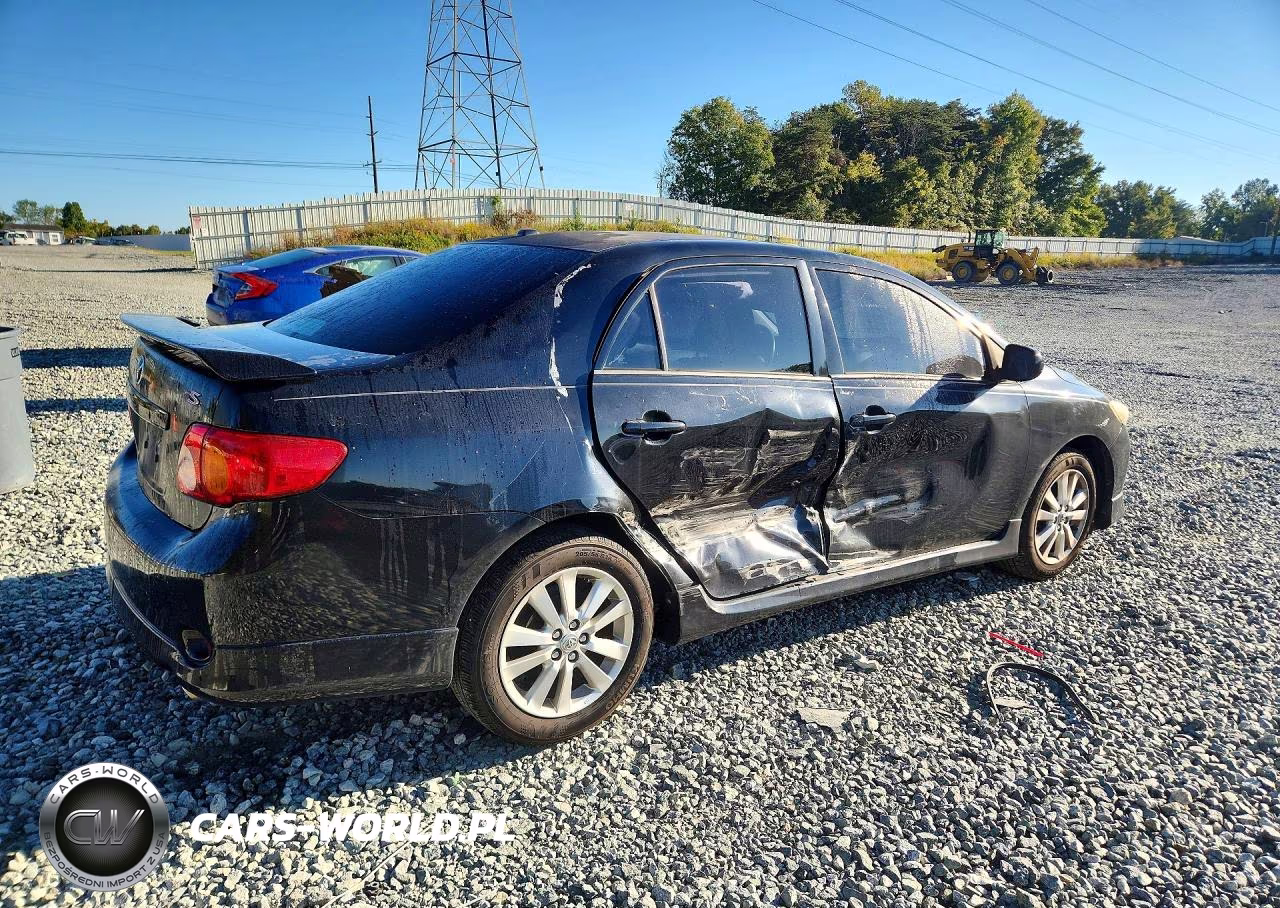 2009 Toyota Corolla S VIN:1NXBU40E89Z088586 - 3