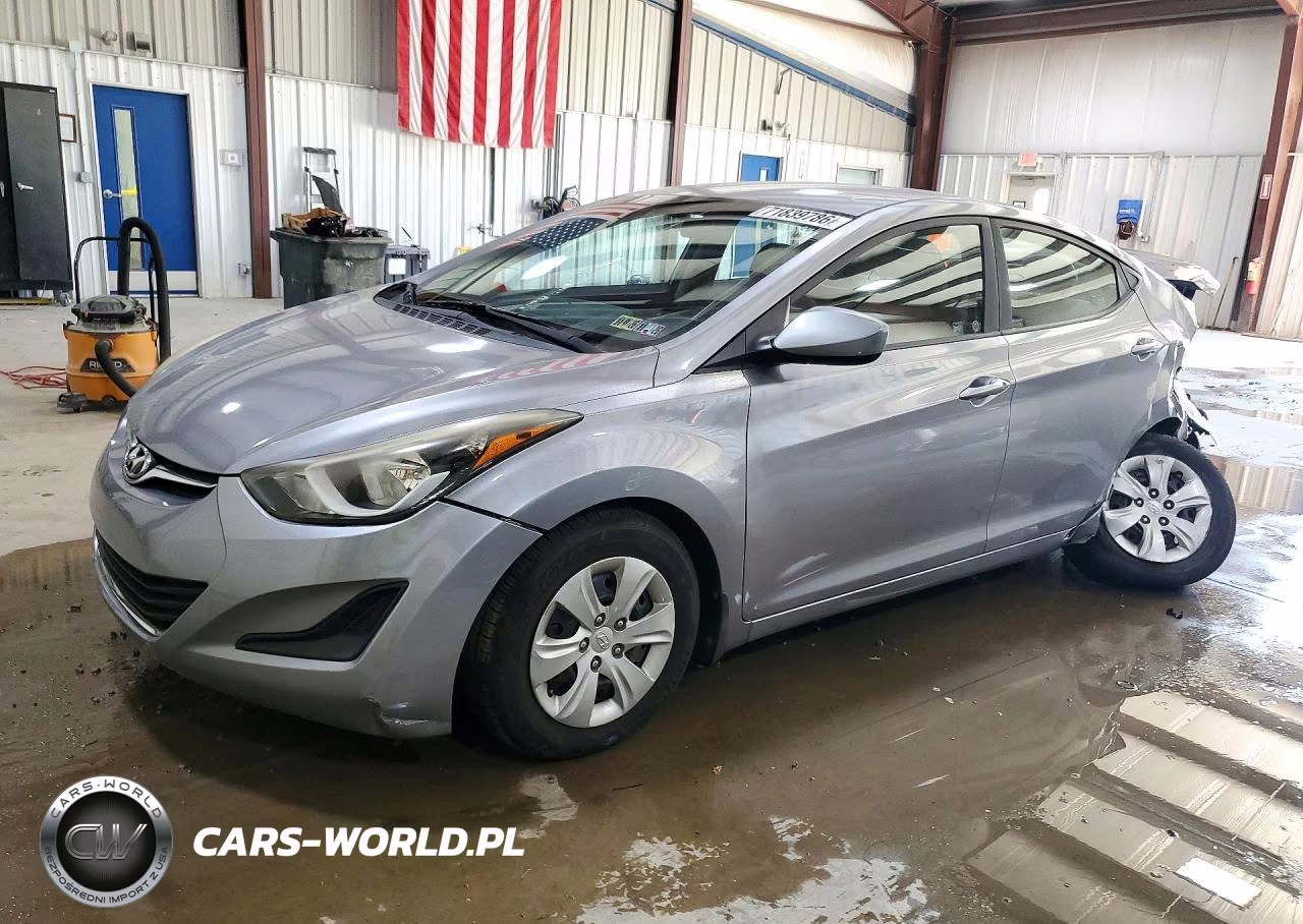 2016 Hyundai Elantra Se VIN:5NPDH4AE8GH664832 - 1