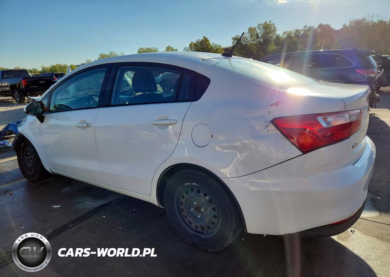 2016 Kia Rio Lx VIN:KNADM4A3XG6562837 - 2