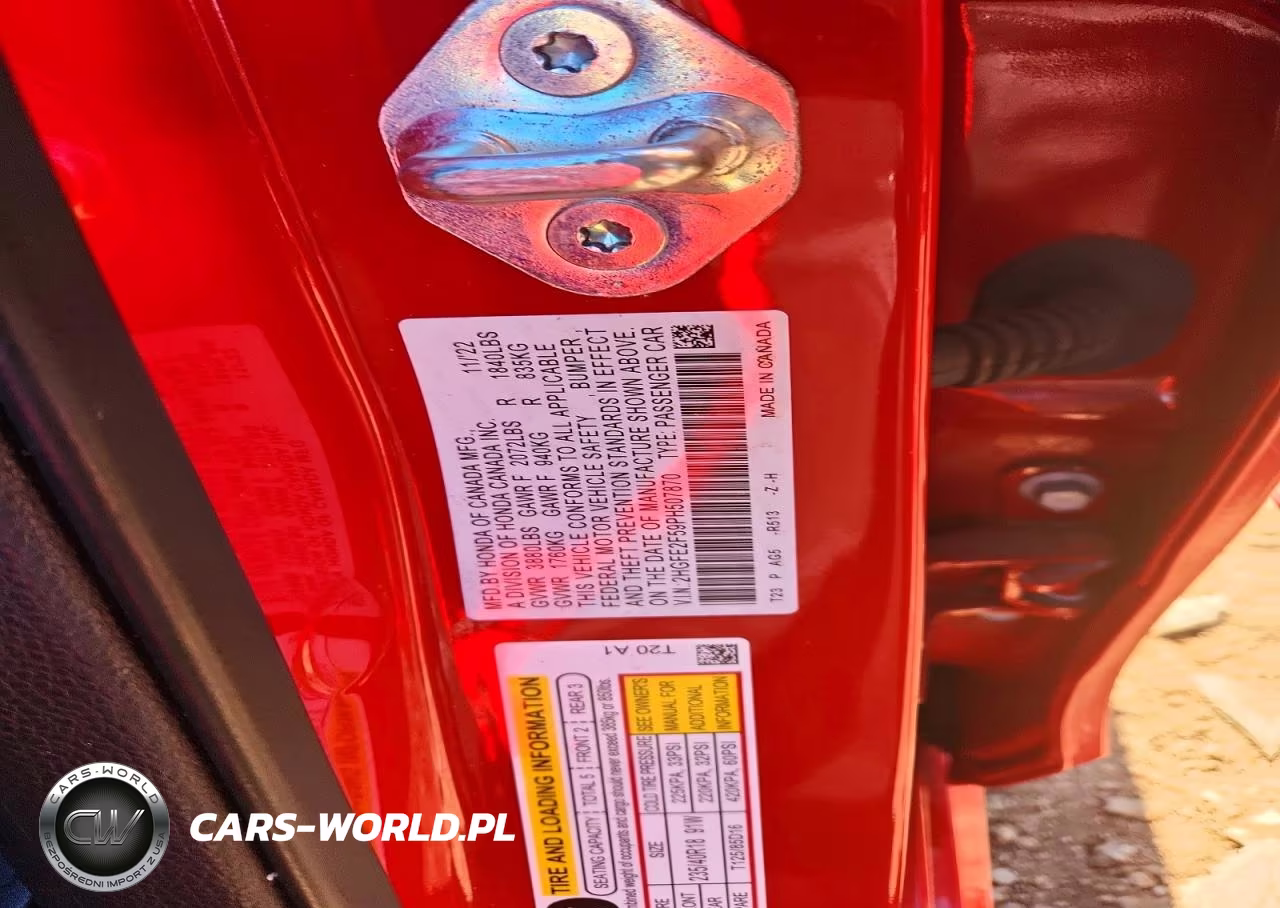 2023 Honda Civic Sport VIN:2HGFE2F59PH507870 - 12