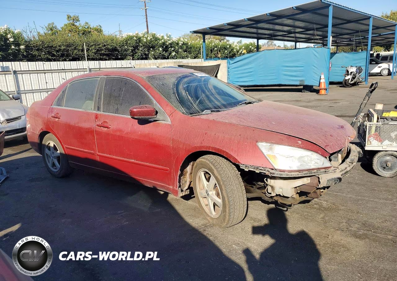 2004 Honda Accord Ex VIN:JHMCM567X4C035067 - 4
